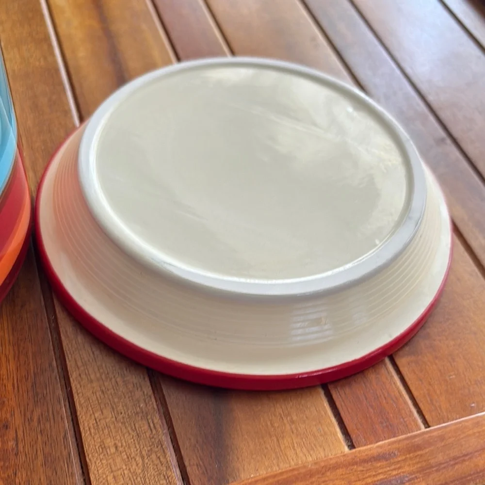Pier 1 Vintage Summer Striped Canister